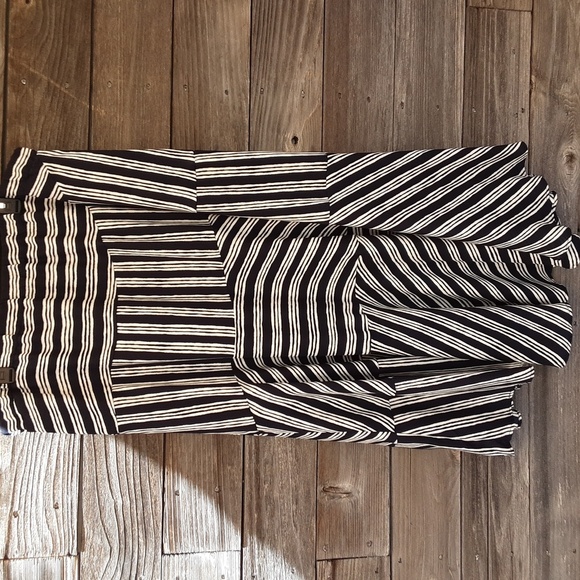 Loft blue & white striped skirt size XL - Picture 2 of 7